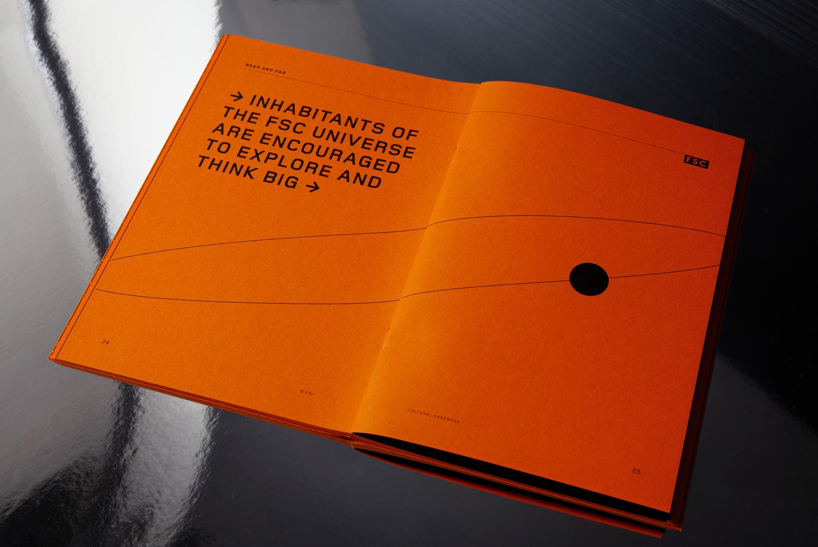 FSC Universe - Brand - Culture Document Open Spread | Atollon - a design company